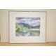 *Local Interest* Fiona Clucas (British Contemporary) Mixed media on paper 'Summer Loch with - Image 3 of 5