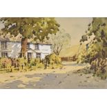 *Local Interest* R Martin Tomlinson (British b.1945) Watercolour 'Common Farm Windermere', a Lake