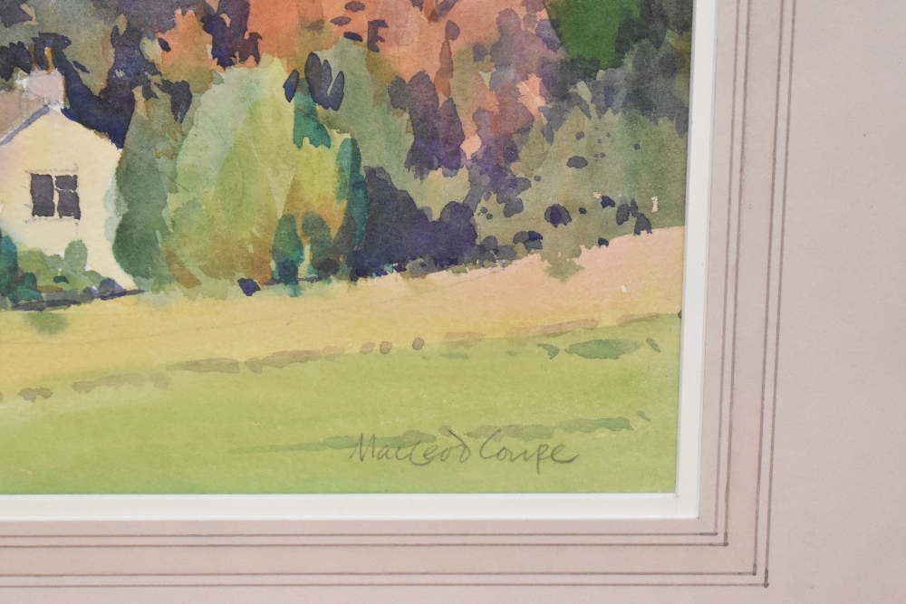 *Local Interest* Phillip Macleod-Coupe (British 1944-2013) Watercolour 'A View of Binsey' an - Image 2 of 4