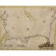 A hand colourised Irish sea chart, mapping the coast of Scotland, North West England, The Isle of - Image 1 of 3
