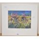 *Local Interest* Fiona Clucas (British Contemporary) Mixed Media 'Levens Moss, Summer', a meadow - Image 2 of 4