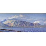 *Local Interest* After Julian Cooper (British b.1947) Lithograph 'Coniston Lake, North', a view of