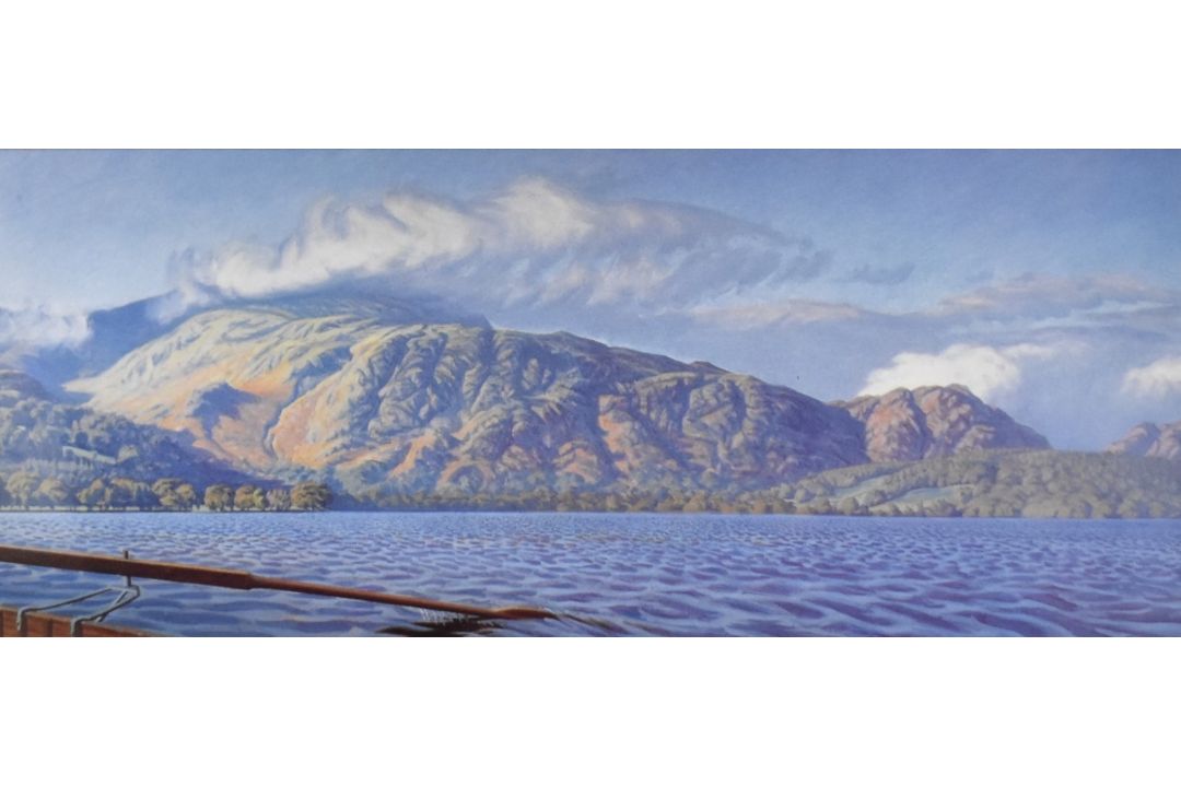 *Local Interest* After Julian Cooper (British b.1947) Lithograph 'Coniston Lake, North', a view of - Image 1 of 3