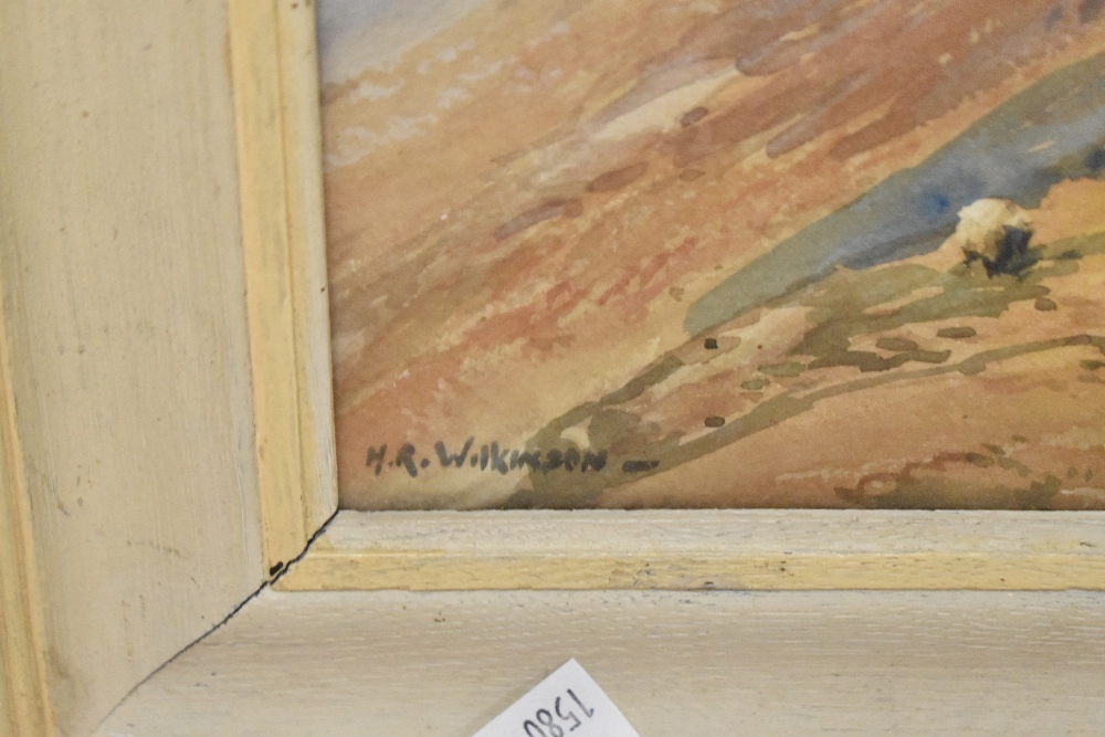 *Local Interest* Henry Robinson Wilkinson (British 1884 - 1975) Watercolour, a mountain study, - Image 3 of 3