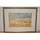 Bernard Eyre Walker (British 1886-1972) watercolour, coastal sands at low tide, signed lower left, - Image 2 of 4