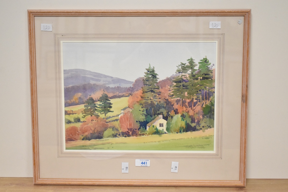 *Local Interest* Phillip Macleod-Coupe (British 1944-2013) Watercolour 'A View of Binsey' an - Image 4 of 4
