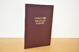Cycling. Derbyshire Dales. A type-script account of a cycling tour through parts of Derbyshire in