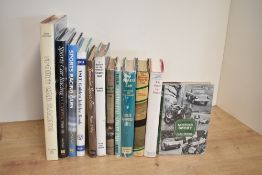 Motoring. Sports Cars and related. Hardbacks in dust jackets. (12)