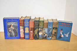 Children's. Vintage Adventure Stories for Girls. Decorative cloth-bound selection. (10)