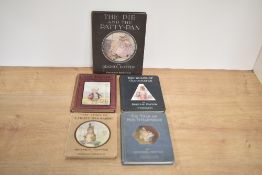 Beatrix Potter. A small selection of the story-books. Including a 1910 first edition of The Tale