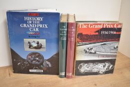 Motoring. Grand Prix Cars. Includes: Pomeroy, Laurence - The Grand Prix Car. Motor Racing Pub.