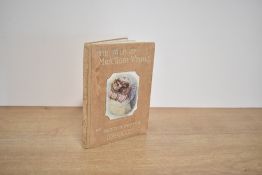 Children's. Potter, Beatrix - The Tale of Mrs. Tiggy-Winkle. London: Frederick Warne and Co. Early