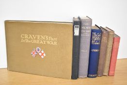 Military History. Mainly First World War regimental interest. See images for titles. (7)