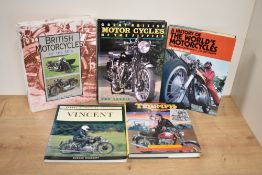 Motorcycles. A small selection. (5)