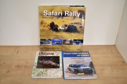 Motor Sport. Rallying. Three titles. Hardbacks in dust jackets. (3)
