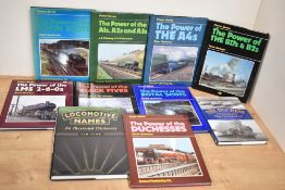 Railways. A small selection, includes titles from the OPC 'Power' series. (10)