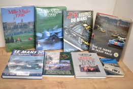 Motoring. Motor Racing. Includes: Le Mans 24; Mille Miglia; etc. (8)