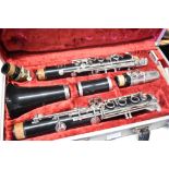 A Boosey & Hawkes Regent clarinet , in fitted case