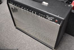 A Fender Frontman 212R amplifier, in very clean condition, untested, with soft cover