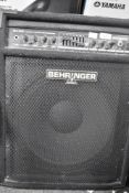 A Behringer BXL3000 300 watt two channel bass amplifier