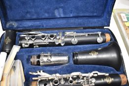 A Buffet Crampon B10 clarinet, in plastic case, with original box