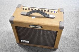 A Kustom Sienna 16 practice amplifier (powered by celestion)