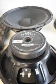 A pair of Eminence Beta-12A-II speakers, as new unused