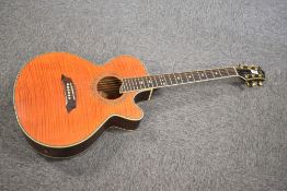 A Session Pro electro acoustic guitar