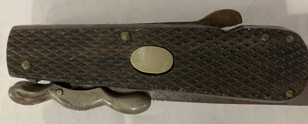 Folding Bowie-Knife, thought to be British made, possibly military, 19th Century, in the style of - Image 14 of 19