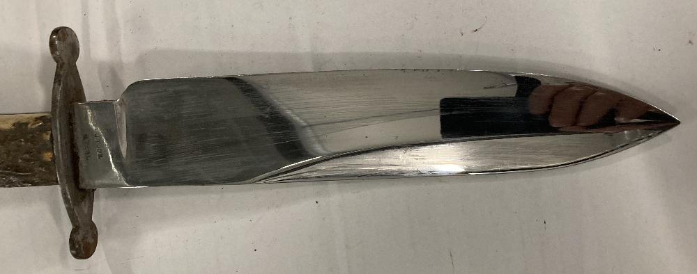 Folding Bowie-Knife, thought to be British made, possibly military, 19th Century, in the style of - Image 18 of 19