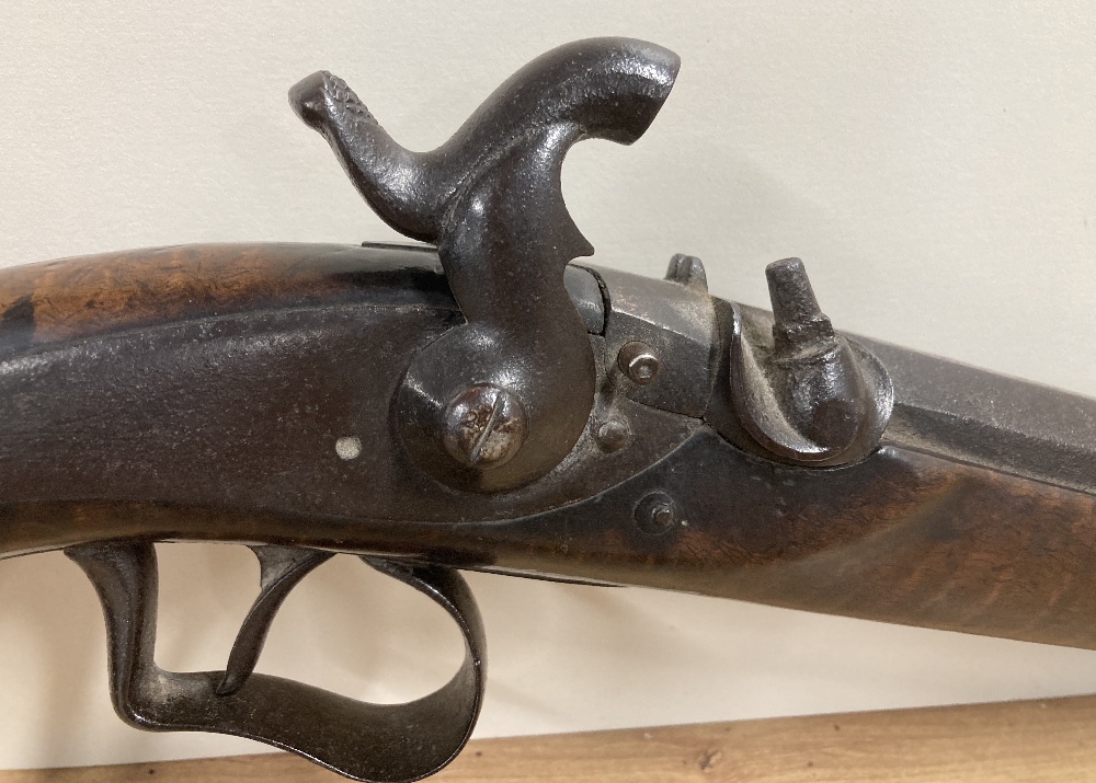Royal Navy pistol in the style of a 19th Century Long Sea Service percussion-conversion pistol, 30. - Image 4 of 5