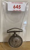 WW1 British War Medal correctly impressed to 71960 PTE. P. MARR. L'POOL. R. Online sources confirm