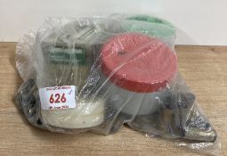 Blank Cartridges, boxed selection of 32 x 9mm Jat S&B made in Czech Republic, 26 x 6mm Pobjeda