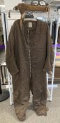 WW2-period WW2 RAF Sidcot Flying Suit Kapok Liner as used by Royal Air Force aircrew during World