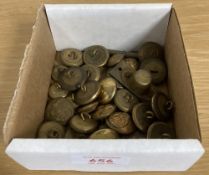 Military buttons, 8no. 2.5cm General Service Corps by Smith & Wright Ltd of Birmingham, 5no. 2.6cm