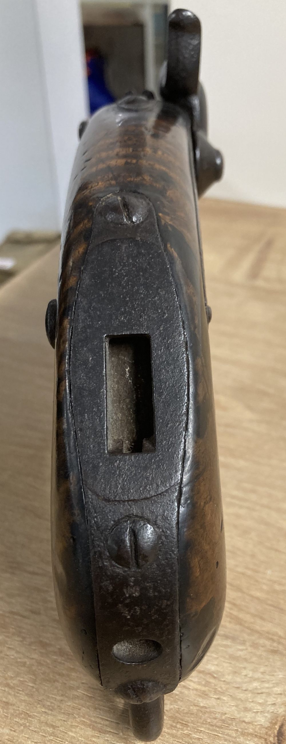 Royal Navy pistol in the style of a 19th Century Long Sea Service percussion-conversion pistol, 30. - Image 5 of 5
