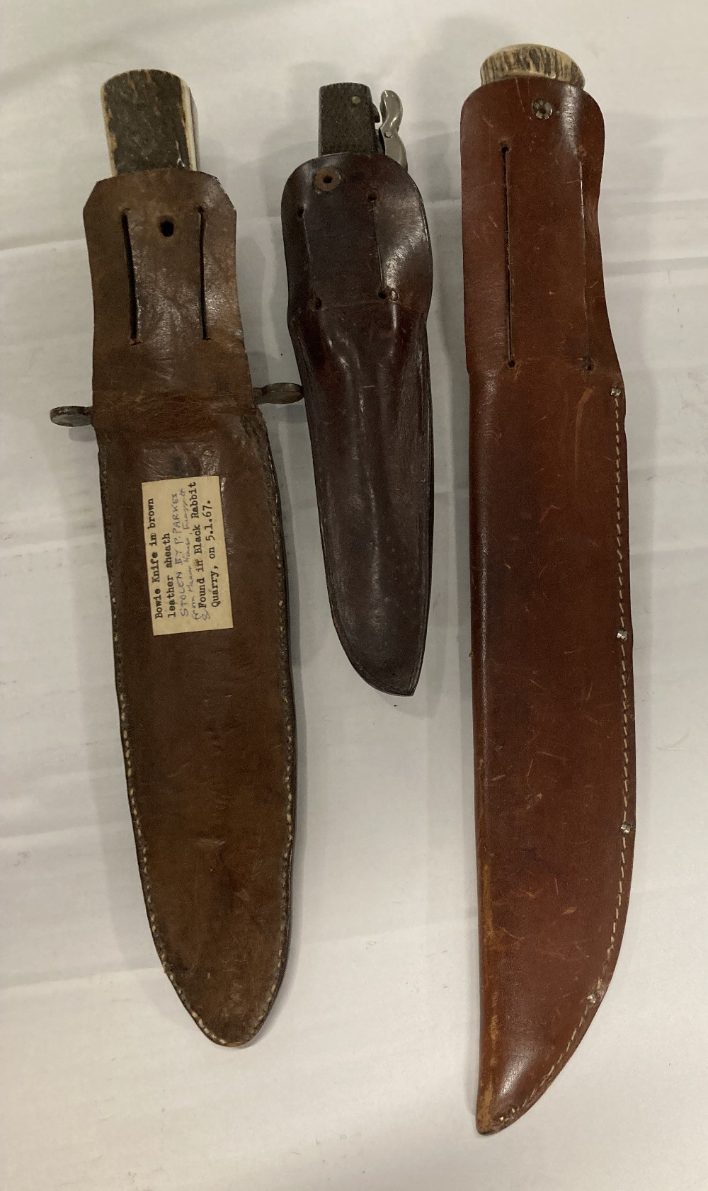 Folding Bowie-Knife, thought to be British made, possibly military, 19th Century, in the style of - Image 2 of 19