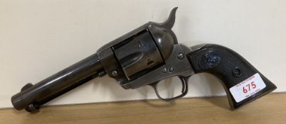Henry Krank Colt replica in the style of American Army Peacemaker SA single action pistol/