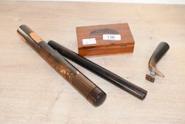 Of stationery collecting interest, a selection of late 19th to early 20th-century writing tools,