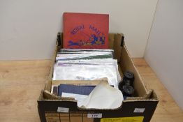 A quantity of 20th-century stamp, mainly first day covers, a Royal Mail stamp album with GB and