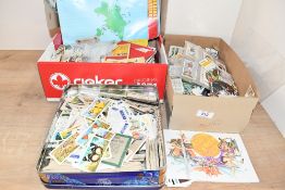 A large collection of 20th-century cigarette cards, to feature full and part sets, including cards
