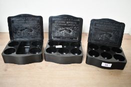 Three early to mid 20th-century British Engine Boiler and Electrical Insurance Company bakelite desk