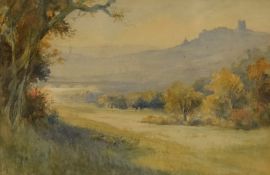 *Local Interest* G.S Harrison (British 19th/20th Century) English School watercolour 'Misty