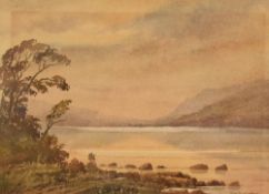 *Local Interest* Keith Burtonshaw (British 1930-2008) Watercolour, an atmospheric Lake District