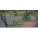 John Straton Ferrier (British 20th Century) Acrylic 'The Annan at Rabbit Island', a river scene with - Image 1 of 6