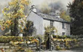 *Local Interest* After Judy Boyes (British b.1943) Lithograph 'Dove Cottage, Grasmere', signed in