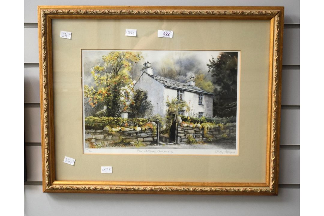 *Local Interest* After Judy Boyes (British b.1943) Lithograph 'Dove Cottage, Grasmere', signed in - Image 2 of 5