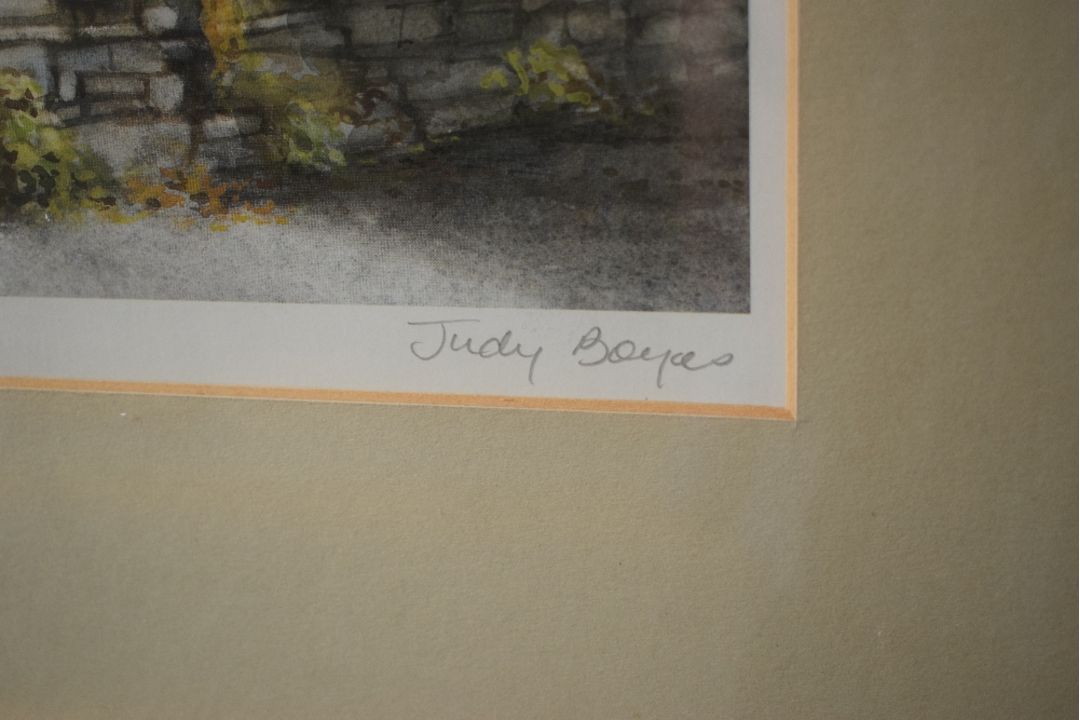 *Local Interest* After Judy Boyes (British b.1943) Lithograph 'Dove Cottage, Grasmere', signed in - Image 3 of 5