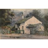 *Local Interest* After Judy Boyes (British b.1943) Lithograph 'Hartsop, a Lakeland Village', a study