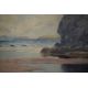 Phillip Osment (British 1861 - 1947) Watercolour, a beach scene at low tide, signed lower right, - Image 4 of 5